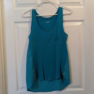 Calvin Klein Collection Turquoise Tank Top